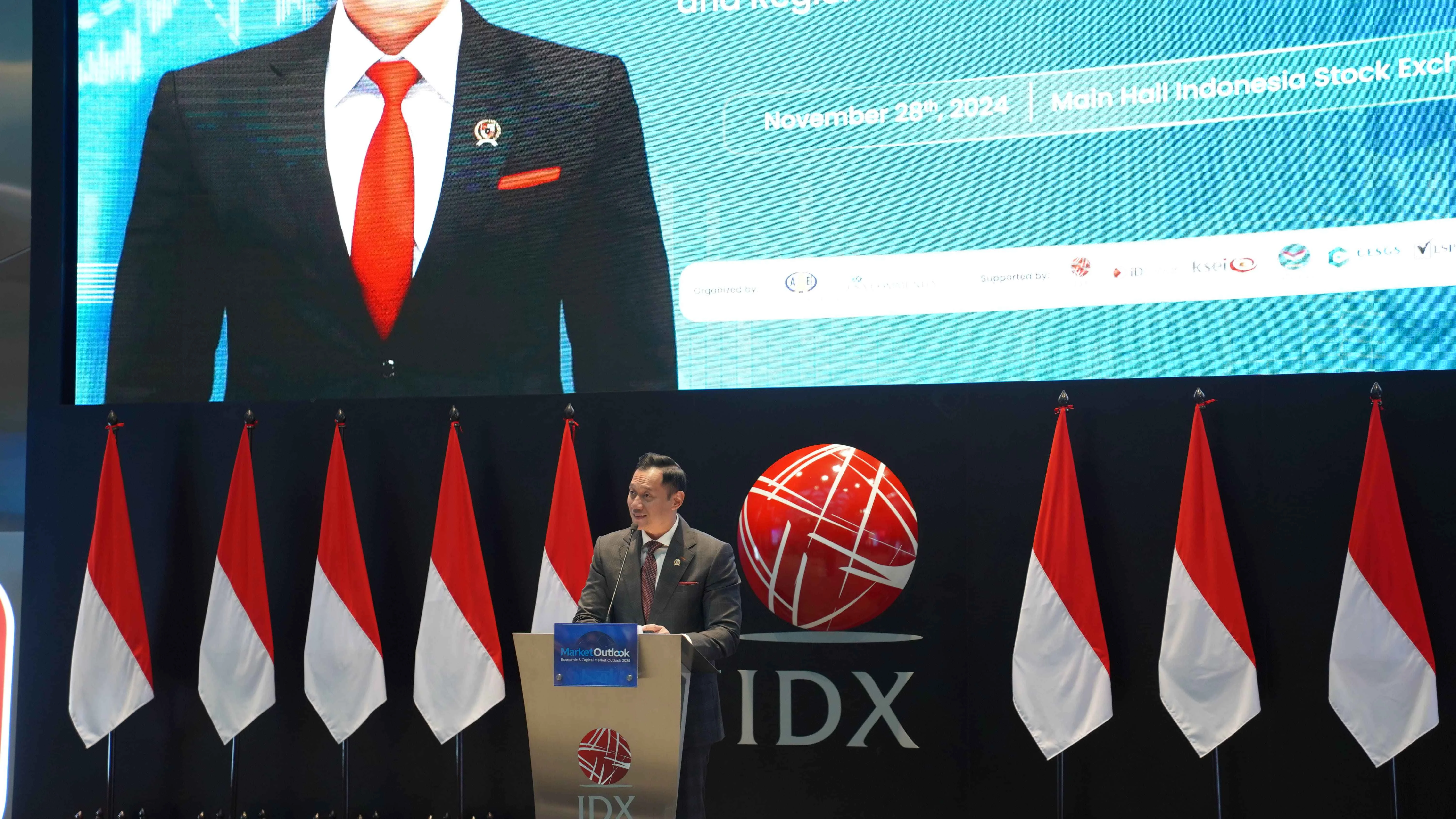 Dihadiri oleh Menteri Kemenkoinfra Bapak Agus Harimurti Yudhoyono (AHY)